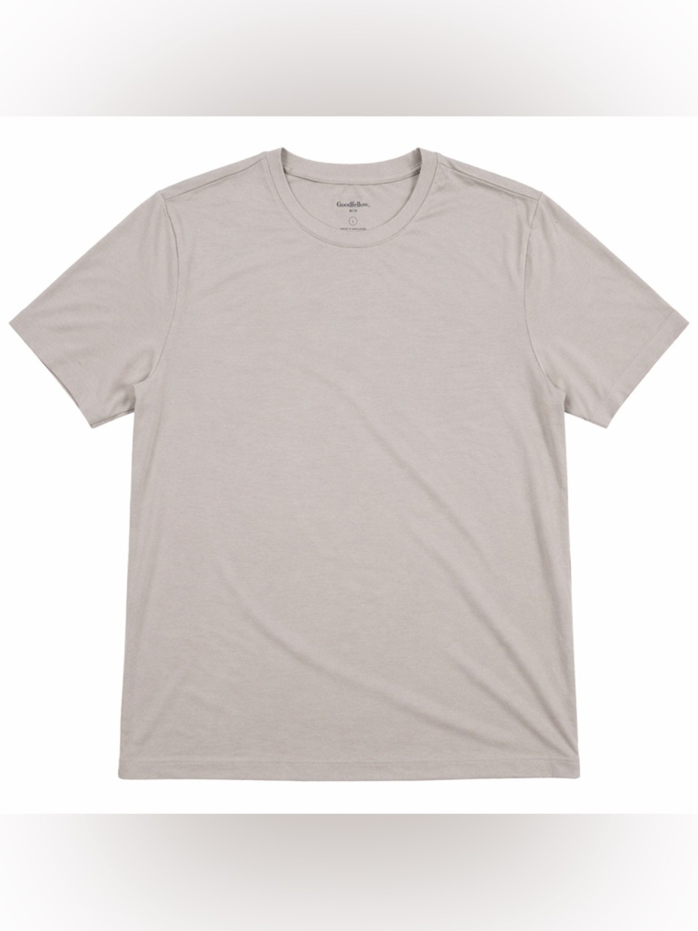 Goodfellow & Co Short-Sleeve Crew Tee in Light Taupe